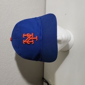 MLB OC Sports New York NY Yankees Youth Hat Blue and Orange Adjustable Cap